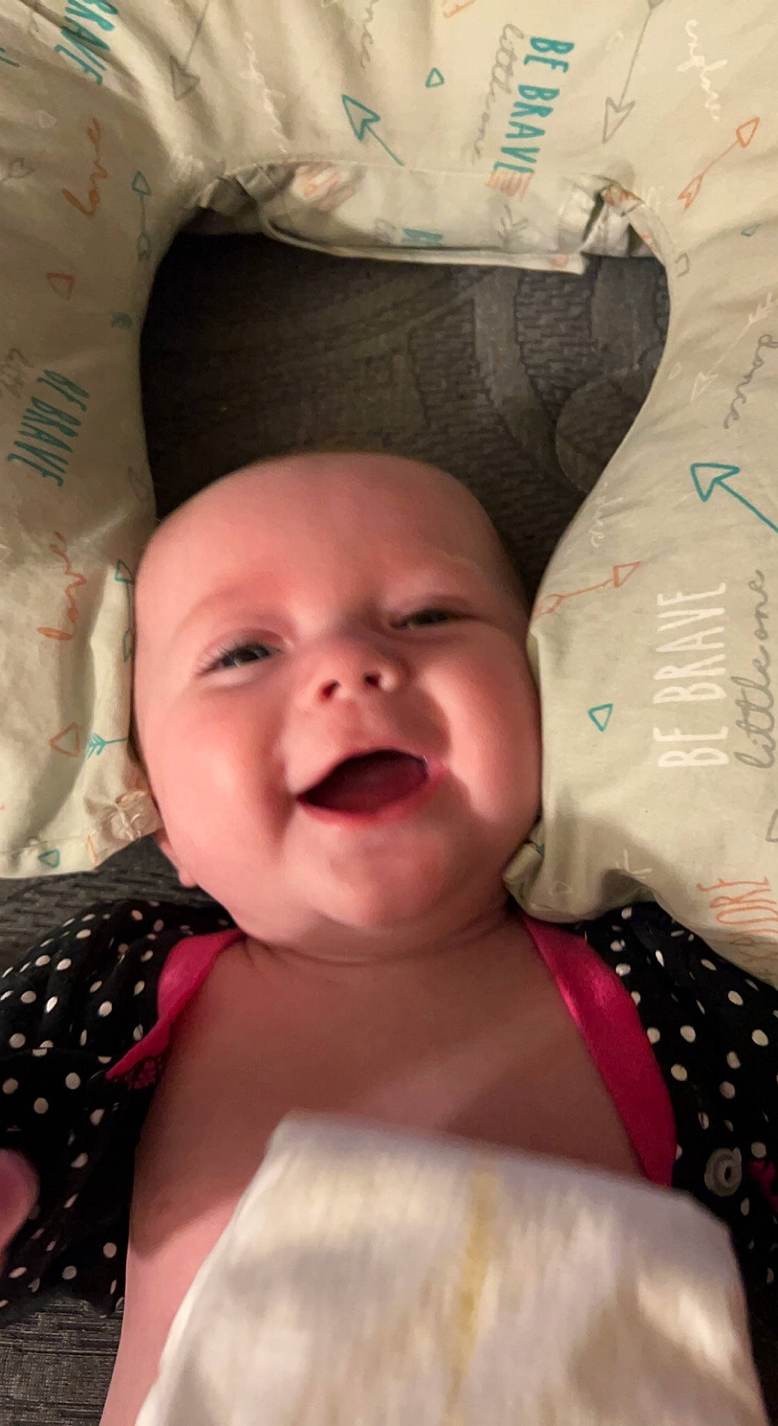 Julianne joined the competition — help win amazing prizes! baby, cheek, chin, comfort, eye, eyebrow, face, facial_expression, hairstyle, happy, hat, head, headwear, jaw, lip, mouth, nose, person, product, skin