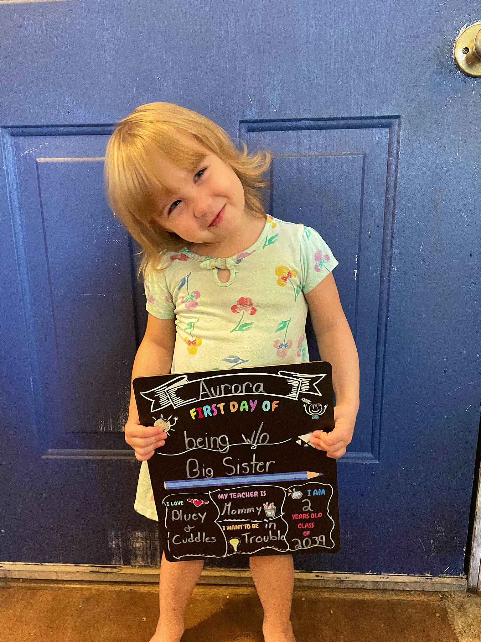 Aurora joined the competition — help win amazing prizes! beauty, blond, child, dress, electric_blue, fun, happy, human_leg, joy, magenta, pattern, person, pink, purple, sitting, smile, standing, summer, t_shirt, thigh