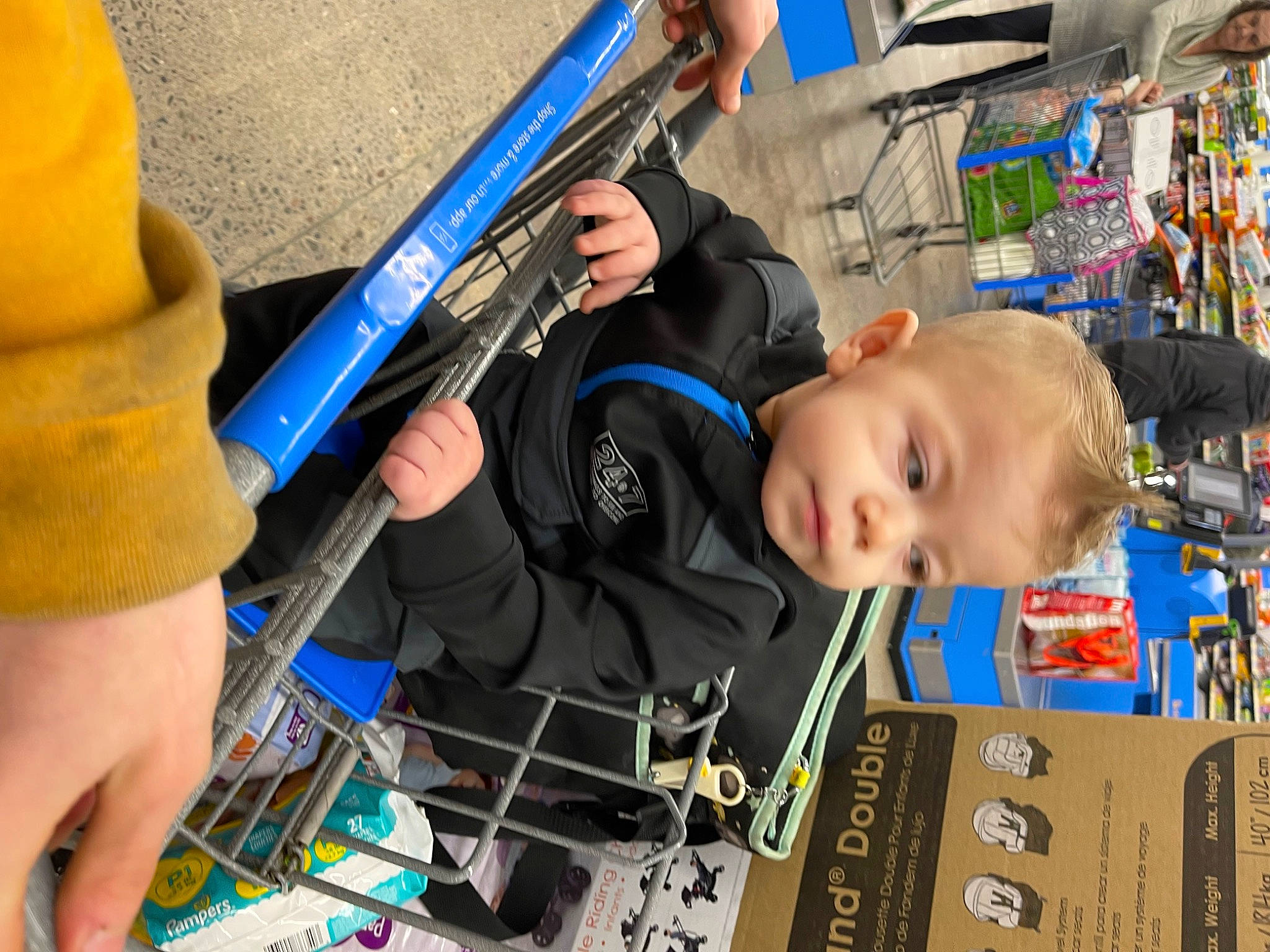 Leon is registered to the contest to win money with this photo: aerospace_engineering, auto_part, child, electric_blue, electronic_engineering, engineering, fun, gesture, human_leg, machine, musical_instrument, person, personal_protective_equipment, play, recreation, reed_instrument, retail, service, toddler, wind_instrument