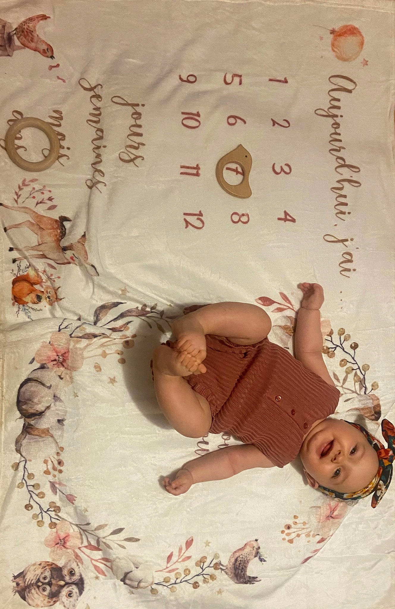 Anna a rejoint le concours — aidez-le/la à gagner de superbes lots ! baby, baby_toddler_clothing, bed, bedding, bedtime, child, comfort, flesh, font, happy, headwear, joy, linens, paper, pattern, person, room, sleeve, textile, toddler