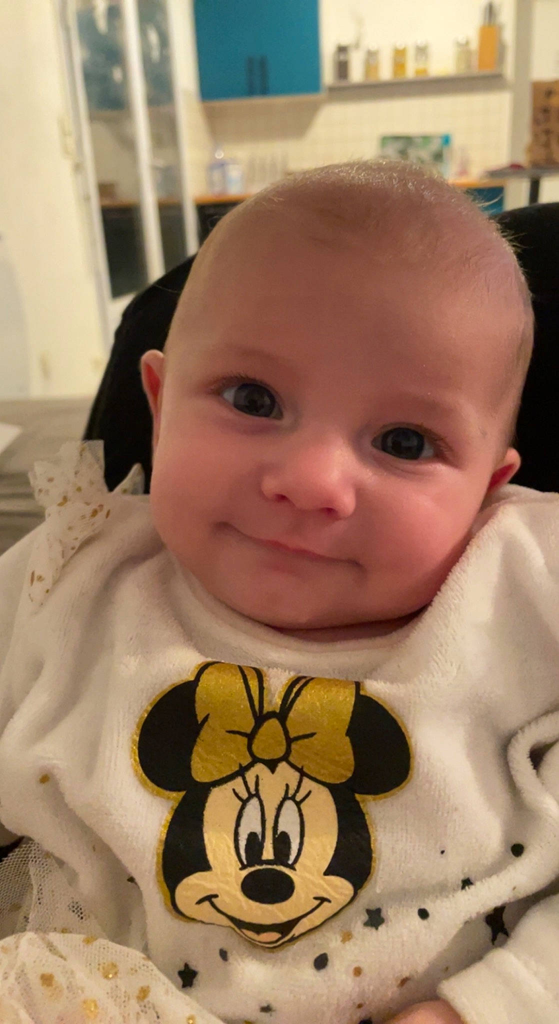 Giuseppa participe au concours pour gagner de l'argent avec cette photo : baby, baby_toddler_clothing, cheek, chin, eye, eyebrow, eyelash, face, forehead, hairstyle, happy, head, human_body, joy, lip, mouth, neck, nose, person, skin