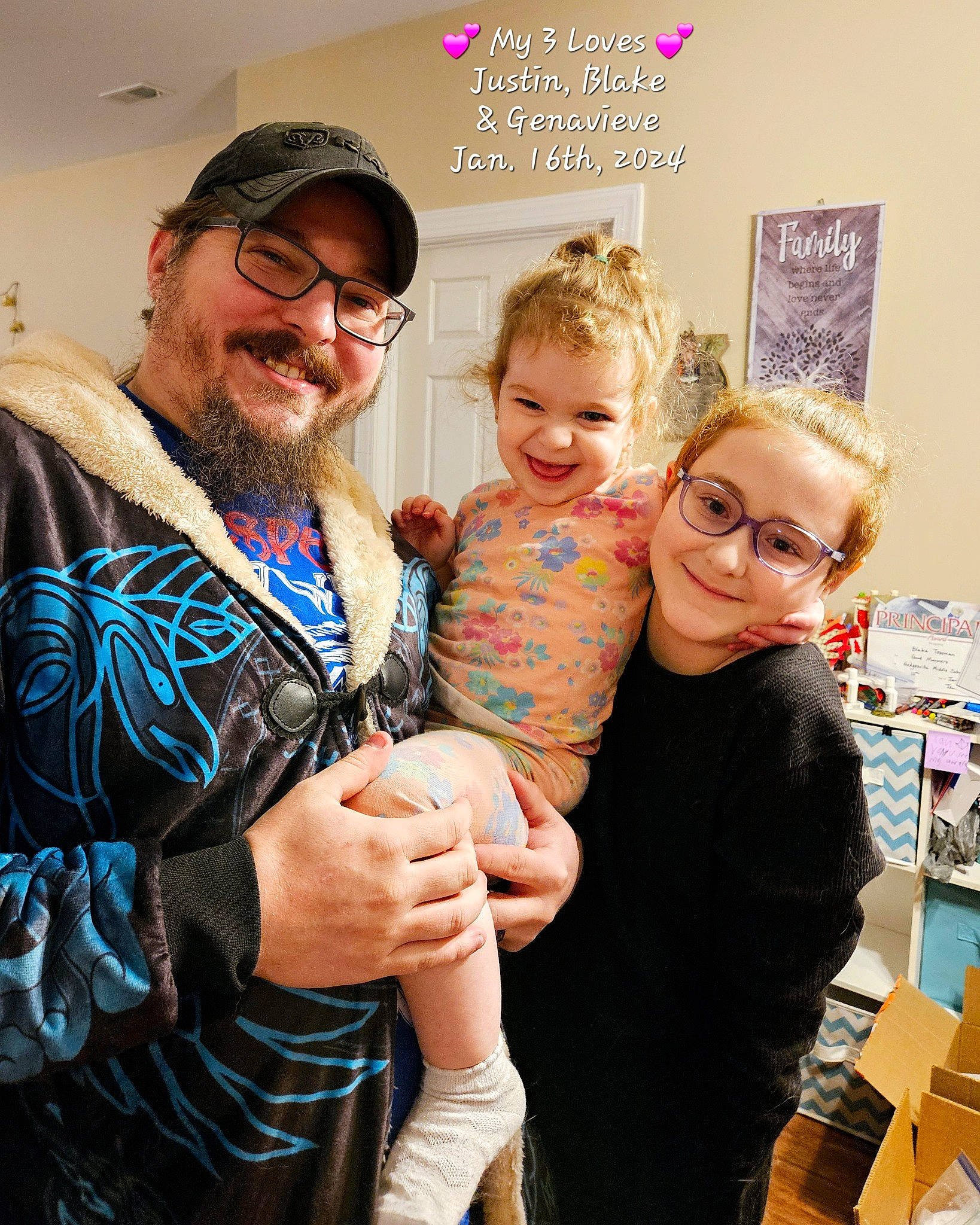 Genavieve joined the competition — help win amazing prizes! beard, cap, child, event, eyewear, facial_expression, fashion, fun, gesture, glasses, happy, headwear, interaction, jewellery, joy, necklace, person, room, skin, smile