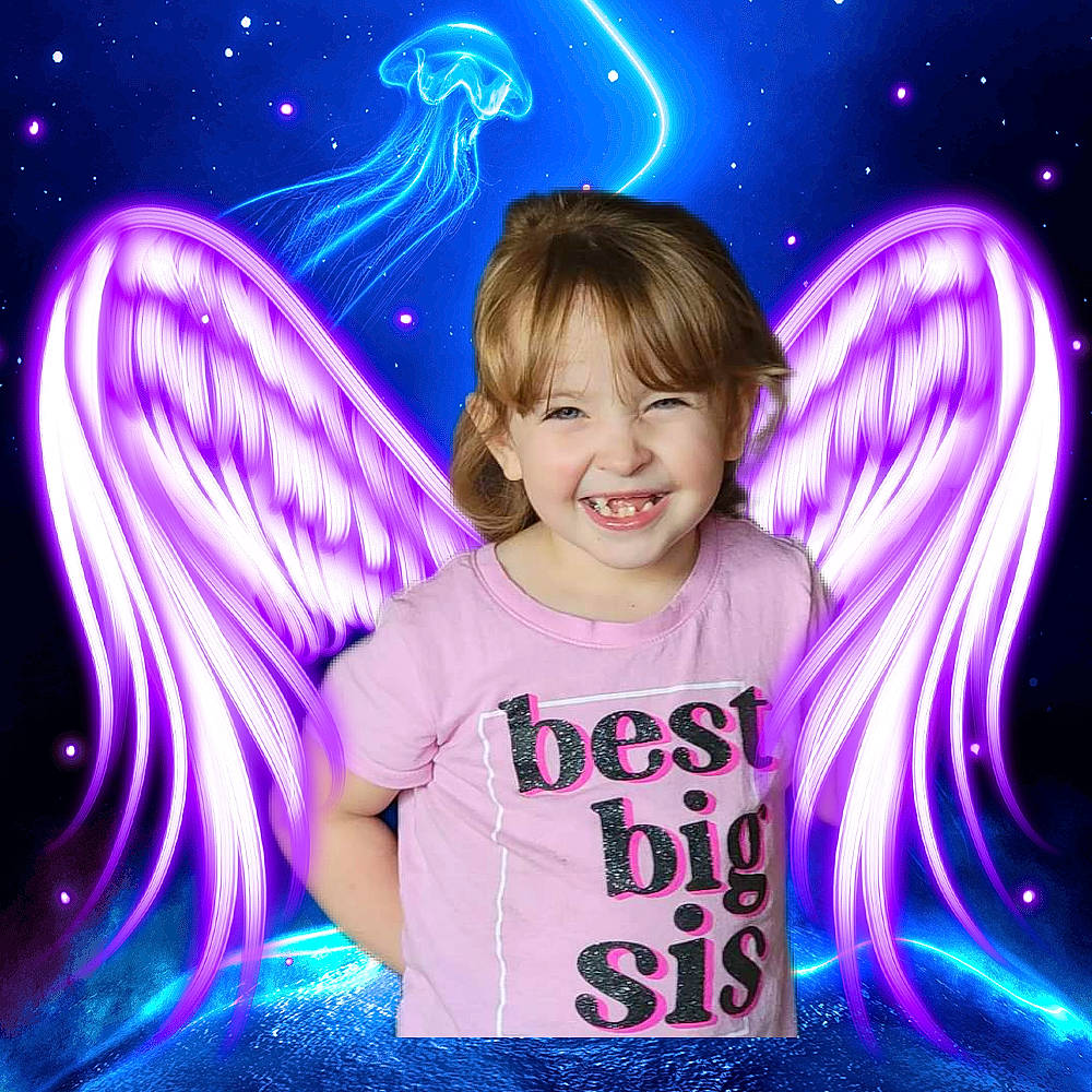 Kyndall is registered to the contest to win money with this photo: azure, blue, electric_blue, flash_photography, font, fun, happy, human, joy, light, lighting, magenta, organ, person, photograph, pink, purple, sleeve, smile, space
