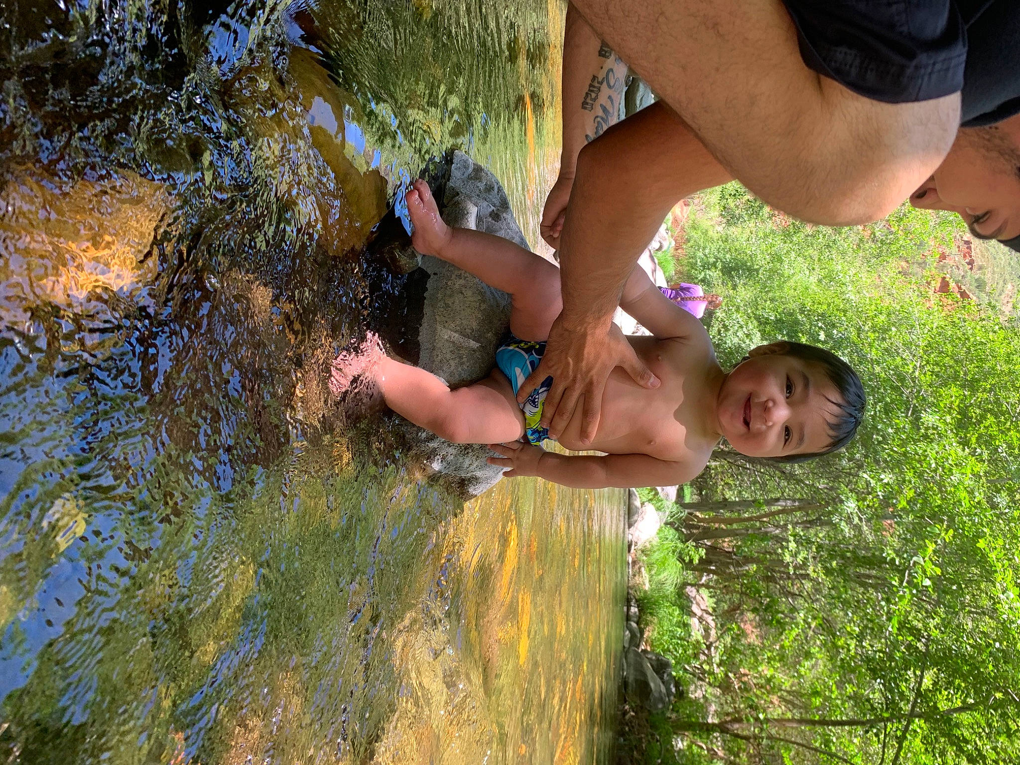 Elias joined the competition — help win amazing prizes! adventure, barechested, barefoot, child, fun, grass, happy, joy, landscape, leisure, muscle, people_in_nature, person, plant, recreation, rock, shorts, soil, swimwear, thigh