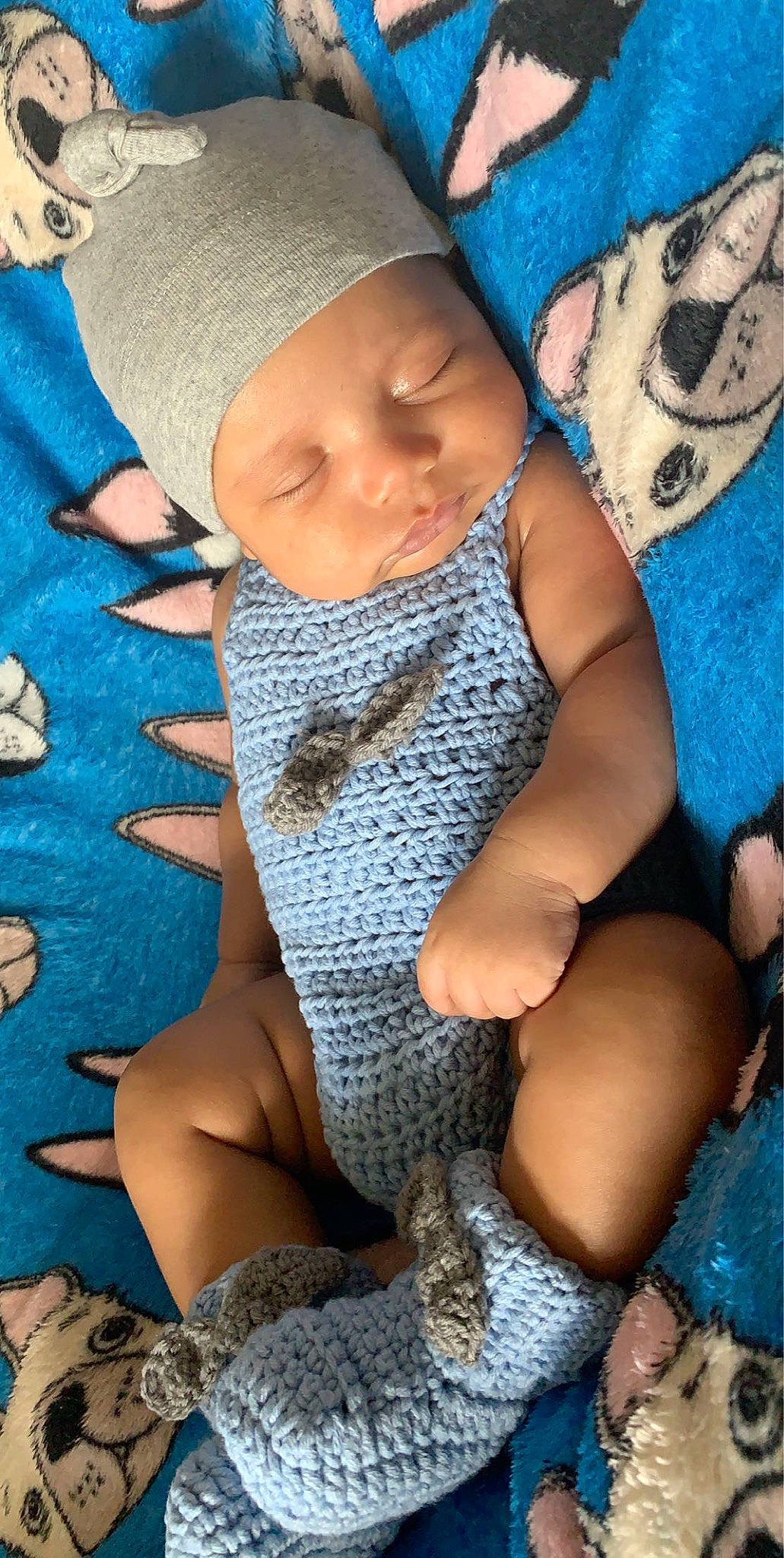 Simba joined the competition — help win amazing prizes! azure, baby, baby_sleeping, baby_toddler_clothing, beauty, blue, cap, child, comfort, electric_blue, headgear, headwear, human, linens, mouth, organ, person, purple, skin, textile