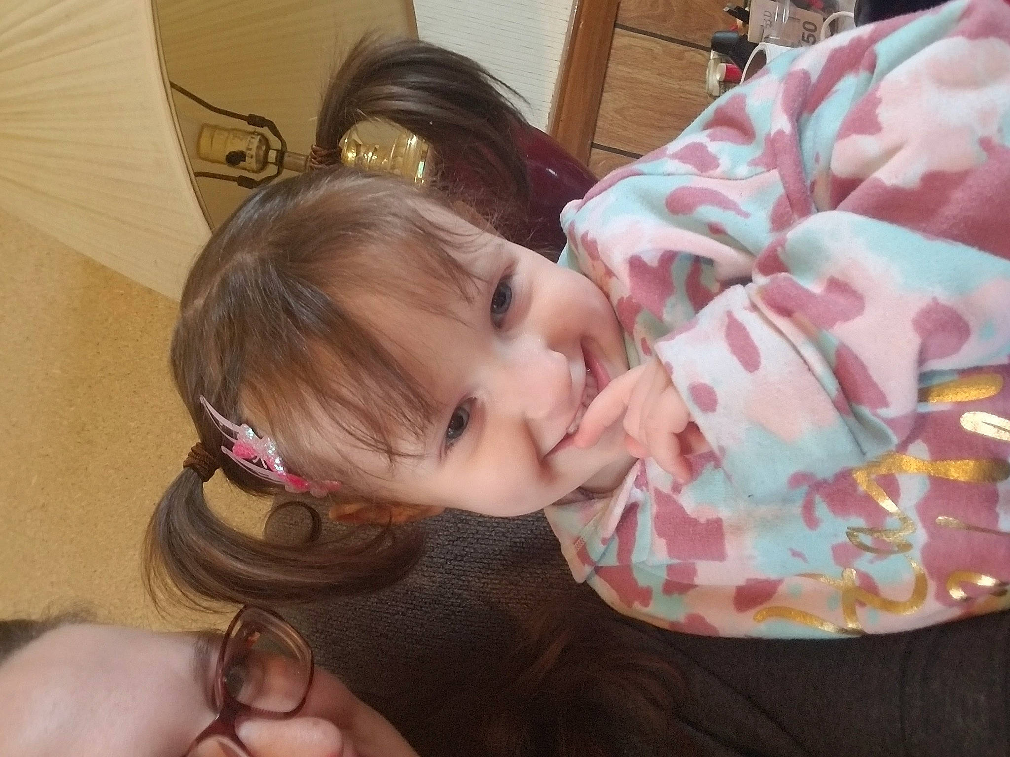 Angela joined the competition — help win amazing prizes! baby, baby_toddler_clothing, bangs, cheek, child, comfort, ear, eyelash, fashion_accessory, finger, fun, happy, jewellery, joy, lip, nose, person, pink, sitting, skin