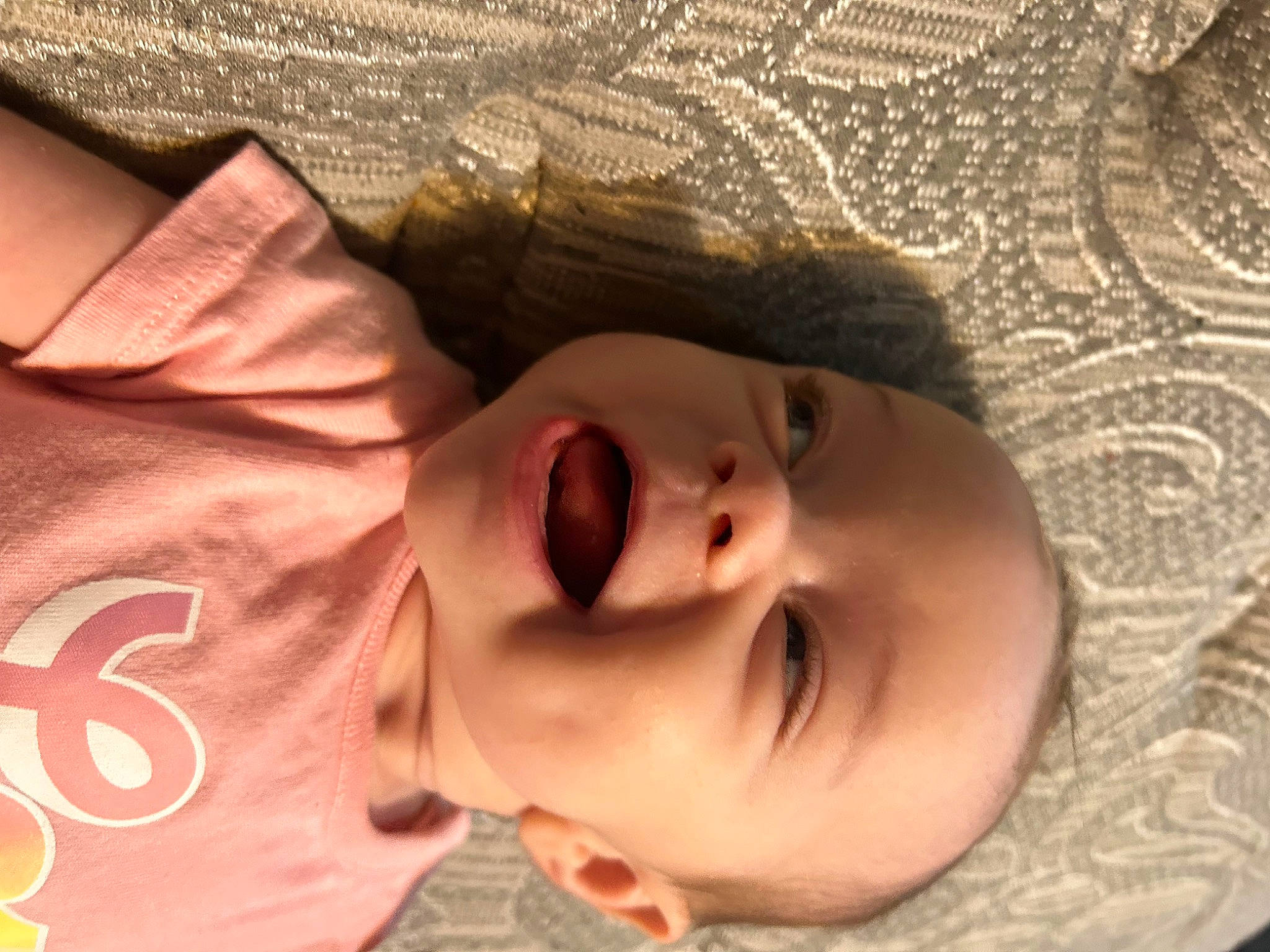 Phoenix is registered to the contest to win money with this photo: baby, baby_toddler_clothing, beauty, bedtime, cheek, child, chin, comfort, eye, eyebrow, eyelash, iris, linens, lip, mouth, nose, person, skin, sleeve, textile