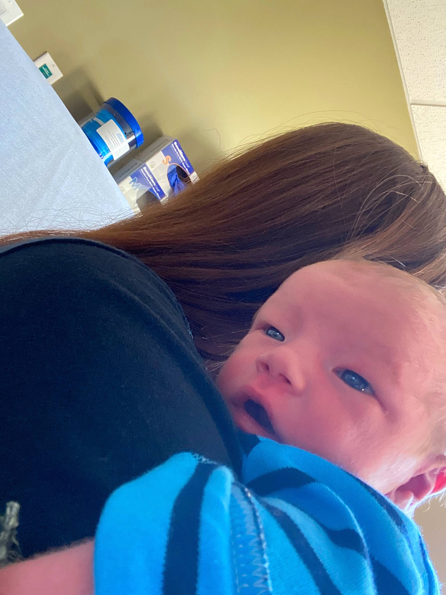 Aaron joined the competition — help win amazing prizes! baby, child, neck, nose, person, selfie, toddler