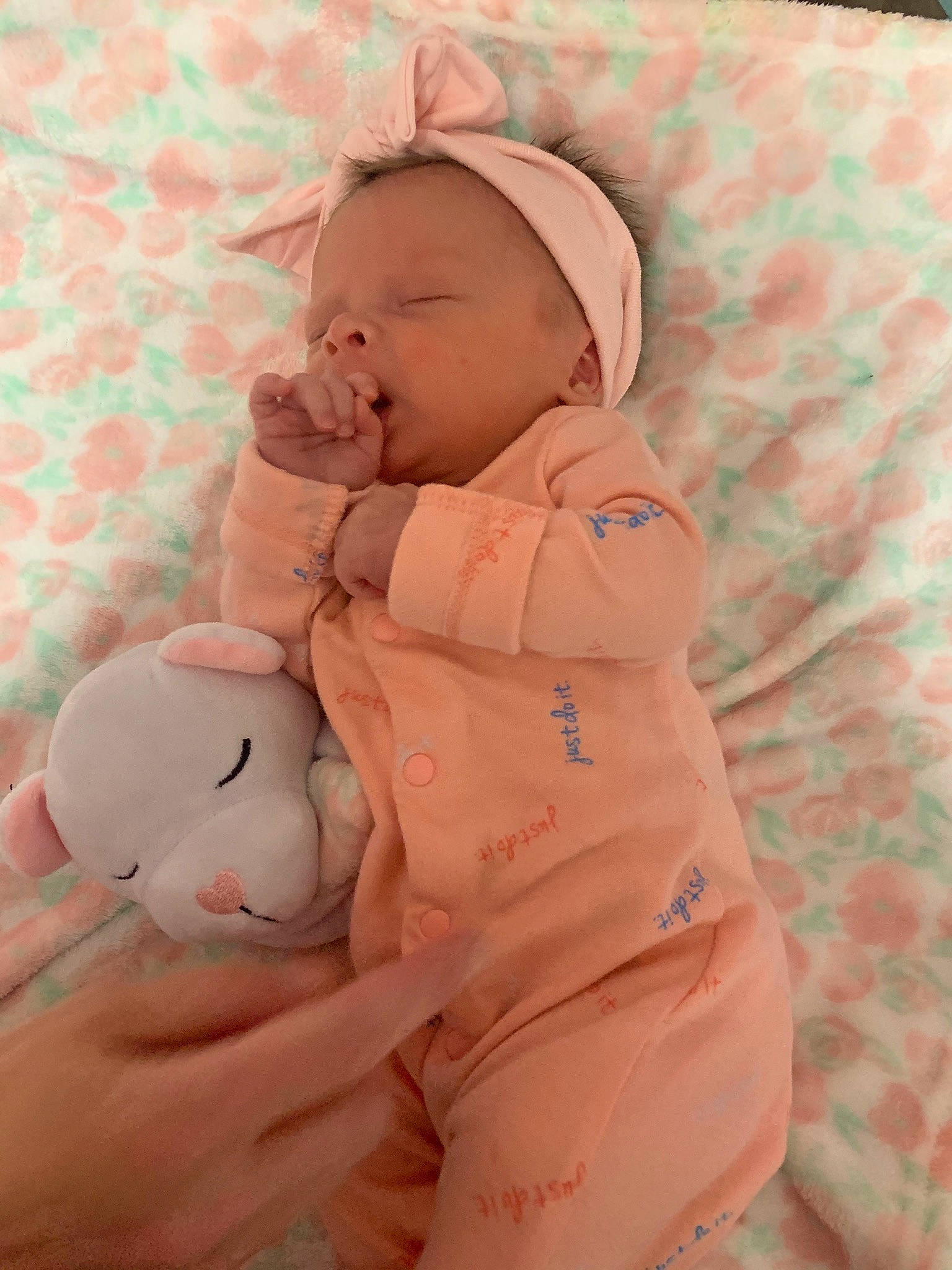 Zophia joined the competition — help win amazing prizes! baby, baby_products, baby_sleeping, bedtime, birth, cheek, child, person, pink, product, skin, sleep, toddler