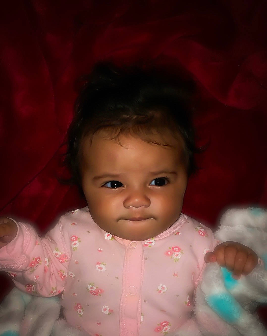 Ariya joined the competition — help win amazing prizes! baby, beauty, cheek, child, chin, eye, face, facial_expression, forehead, fun, head, human, iris, lip, mouth, nose, person, pink, skin, smile