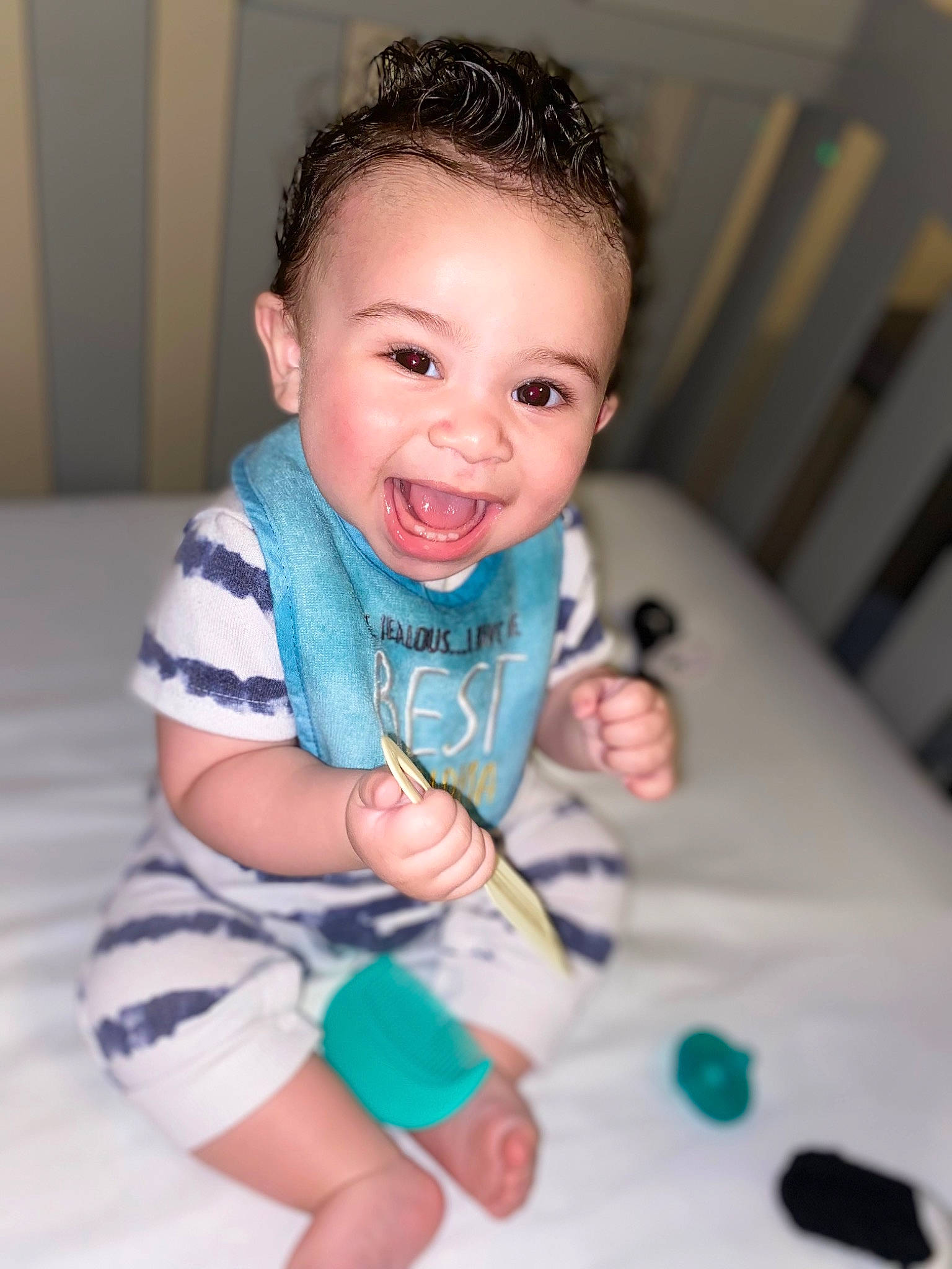 Apollo joined the competition — help win amazing prizes! arm, baby_toddler_clothing, cheek, comfort, eyebrow, face, facial_expression, finger, flash_photography, hairstyle, happy, head, iris, joint, mouth, nose, person, skin, sleeve, smile