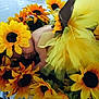 Paizlee is registered to the contest to win money with this photo: baby, sleeping, sunflower, flower, yellow, tutu, headband, fluffy, indoor, basket, nature, cute, infant, peaceful, soft, portrait, child, plant, petals, adorable