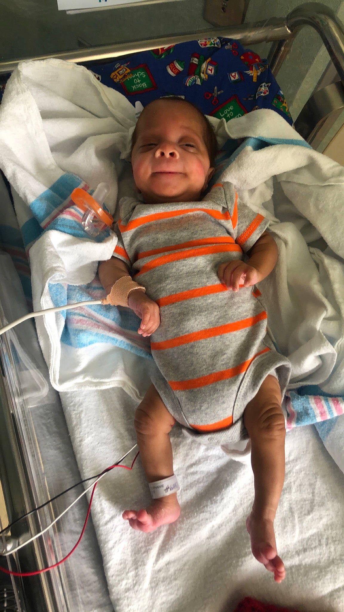 Jadiel joined the competition — help win amazing prizes! baby, bedtime, blanket, child, person, skin, sleep, smile, textile, toddler