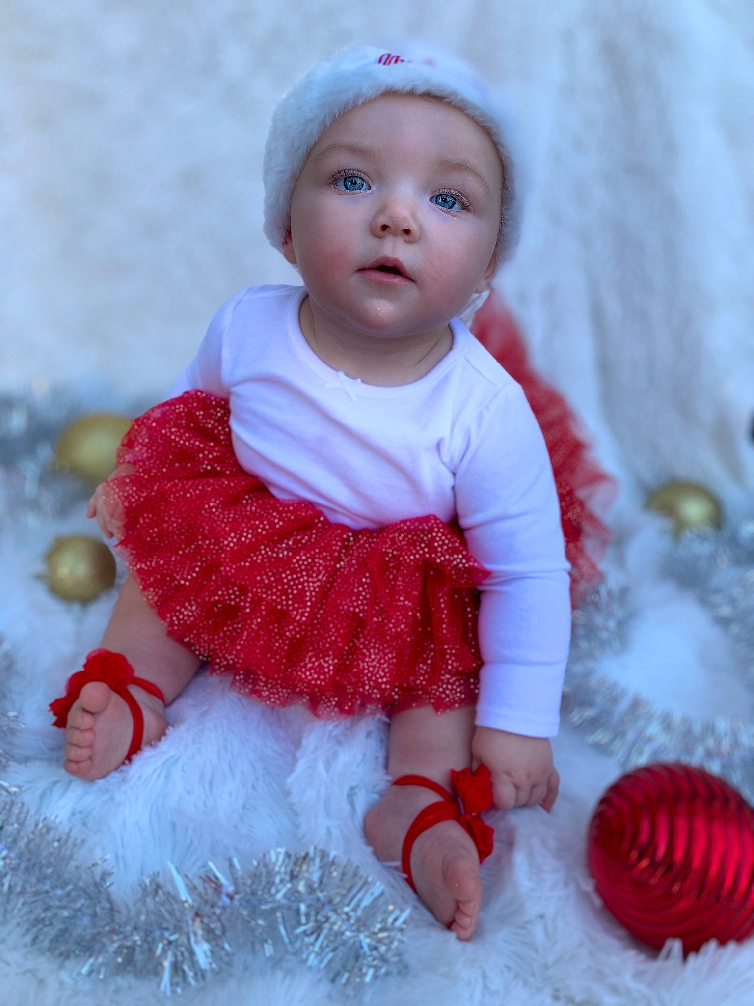 Camryn joined the competition — help win amazing prizes! baby, baby_toddler_clothing, cheek, child, costume, costume_accessory, dress, embellishment, hair_accessory, headpiece, headwear, mouth, nose, person, pink, toddler