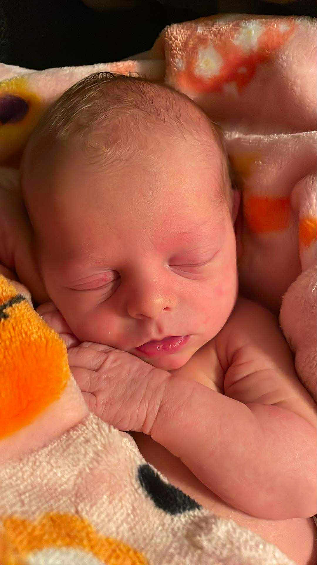 Junia joined the competition — help win amazing prizes! newborn, baby, sleeping, blanket, soft, cozy, infant, peaceful, skin, hand, face, closeup, cute, rest, portrait, child, warm, comfort, nap, toddler