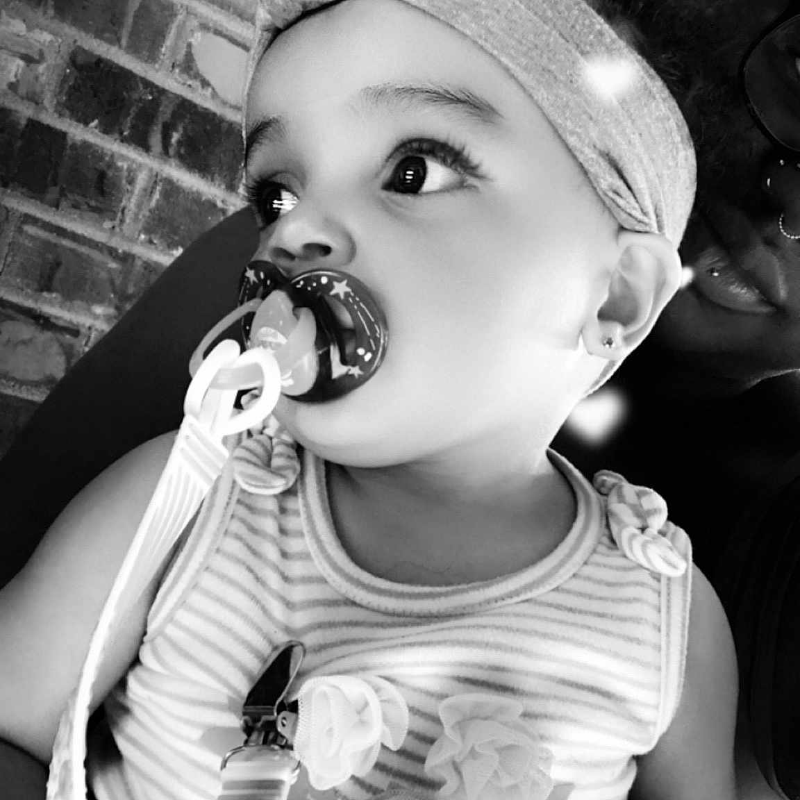 Keeva joined the competition — help win amazing prizes! baby, black, black_and_white, cheek, child, eye, fun, lip, monochrome, monochrome_photography, mouth, nose, photograph, photography, smile, snapshot, style, toddler, white