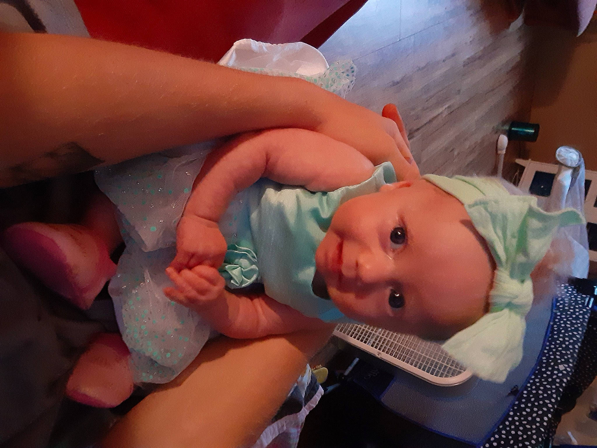 Gracelynn joined the competition — help win amazing prizes! baby, birth, child, childbirth, hand, mouth, nail, person