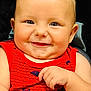 Jesse joined the competition — help win amazing prizes! accessories, baby, babylaughing, blonde, bodypart, clothing, dress, face, hair, happy, head, laughing, mouth, pants, person, photography, portrait, smile, t_shirt, teeth