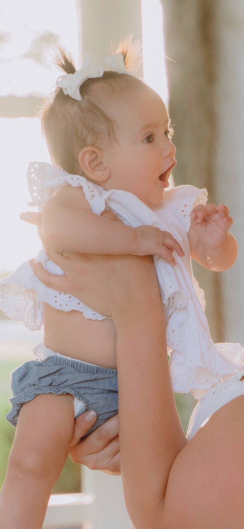 Layla joined the competition — help win amazing prizes! arm, baby_toddler_clothing, dress, eye, face, gesture, hair, hairstyle, head, human_body, joint, muscle, neck, person, shorts, shoulder, skin, sleeve, standing, stomach