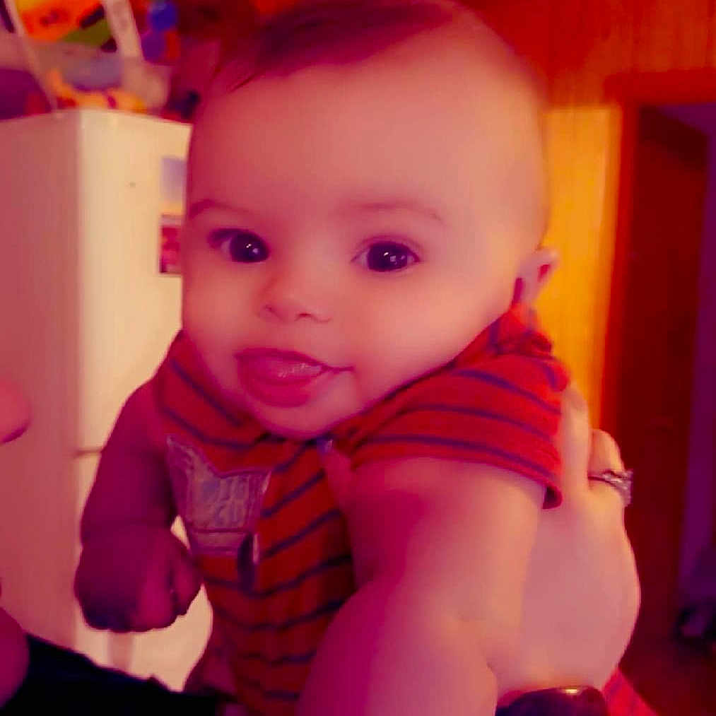 Rilyn joined the competition — help win amazing prizes! accessories, baby, bodypart, bracelet, clothing, earring, face, happy, head, indoors, jewelry, mouth, person, photography, plant, portrait, smile, t_shirt, teeth, wristwatch