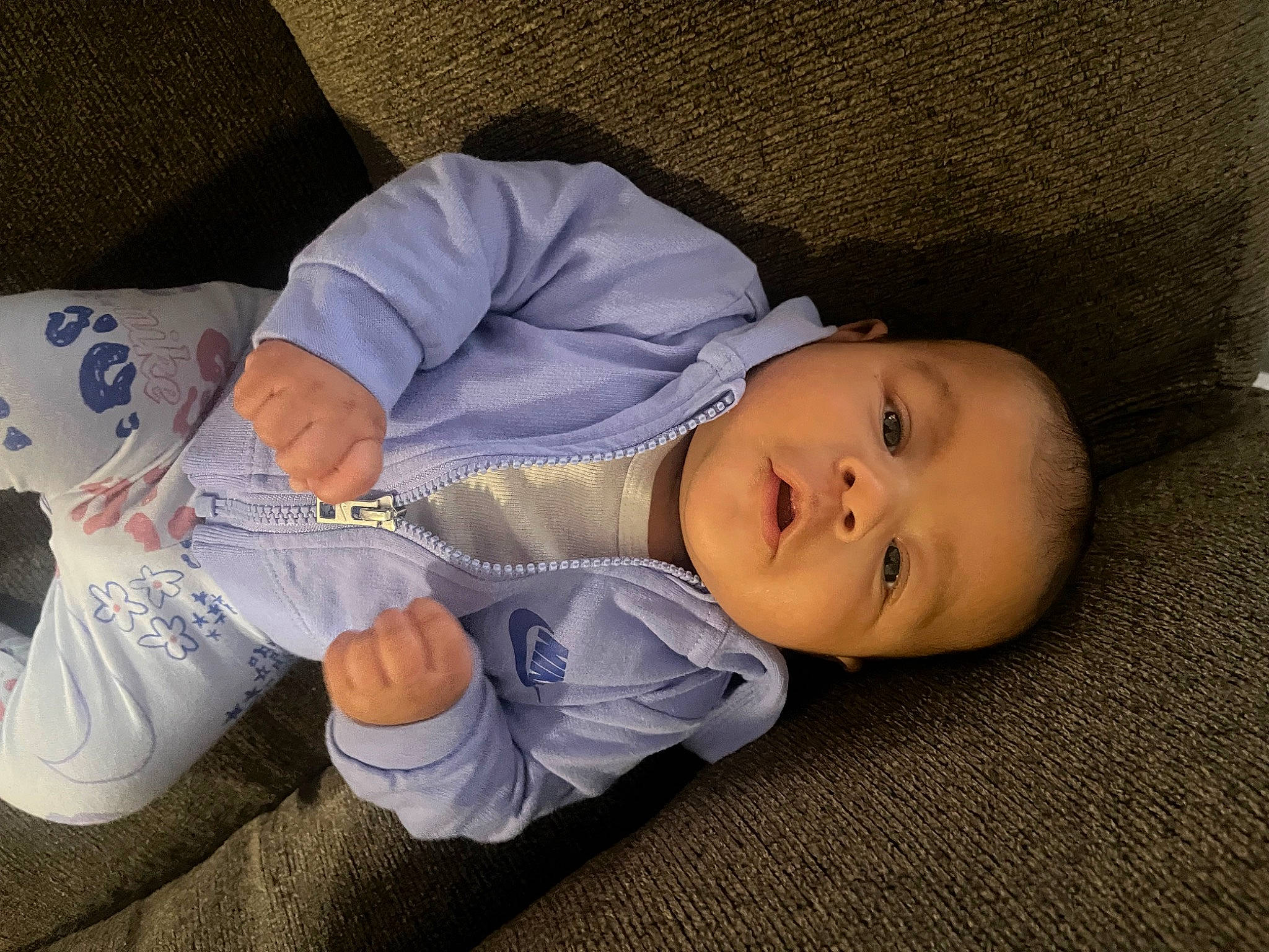 Camila joined the competition — help win amazing prizes! baby, baby_products, baby_sleeping, baby_toddler_clothing, bedtime, child, comfort, foot, human_body, human_leg, knee, lap, linens, nap, person, room, sitting, sleep, sleeve, toddler