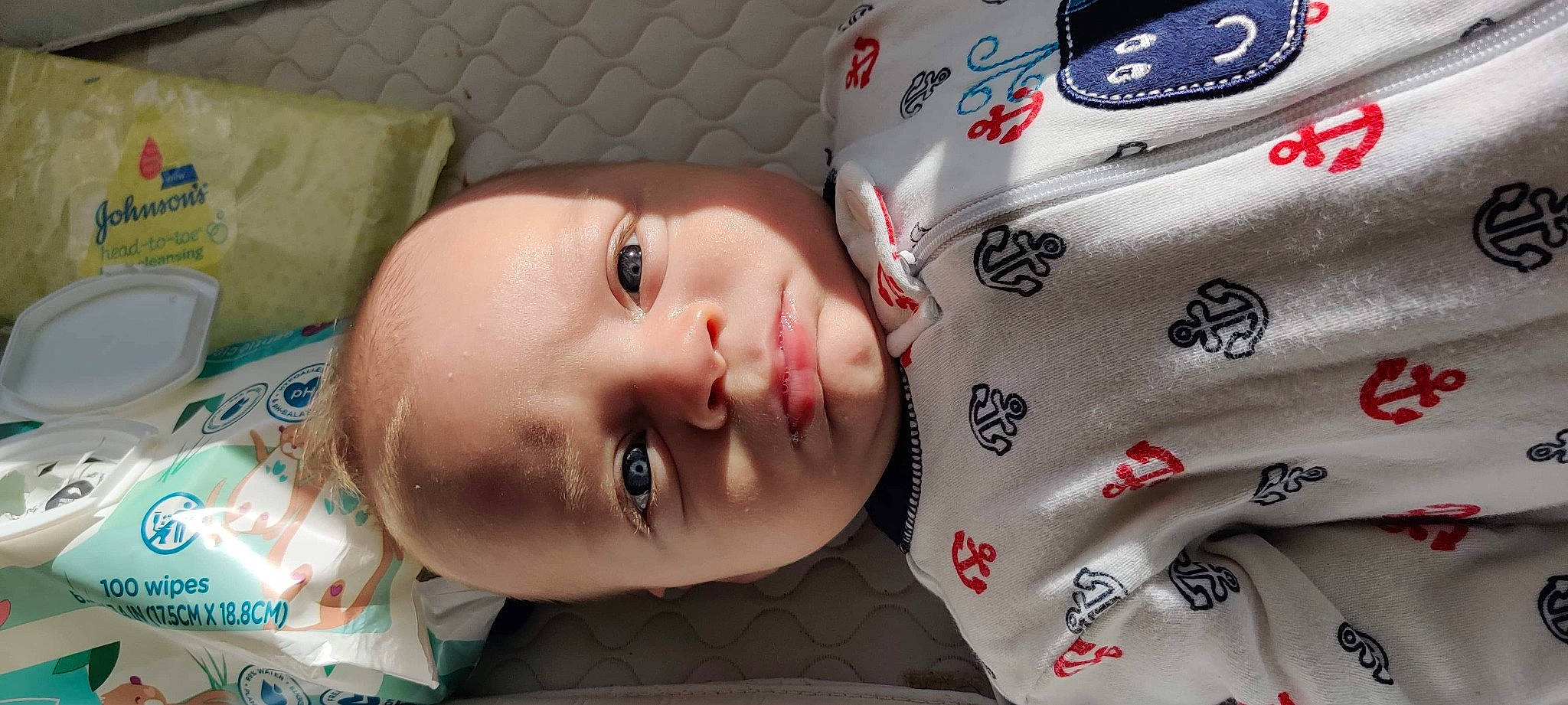 Oliver joined the competition — help win amazing prizes! baby, baby_toddler_clothing, carmine, cheek, child, eyelash, happy, linens, lip, nose, pattern, person, portrait_photography, skin, toddler