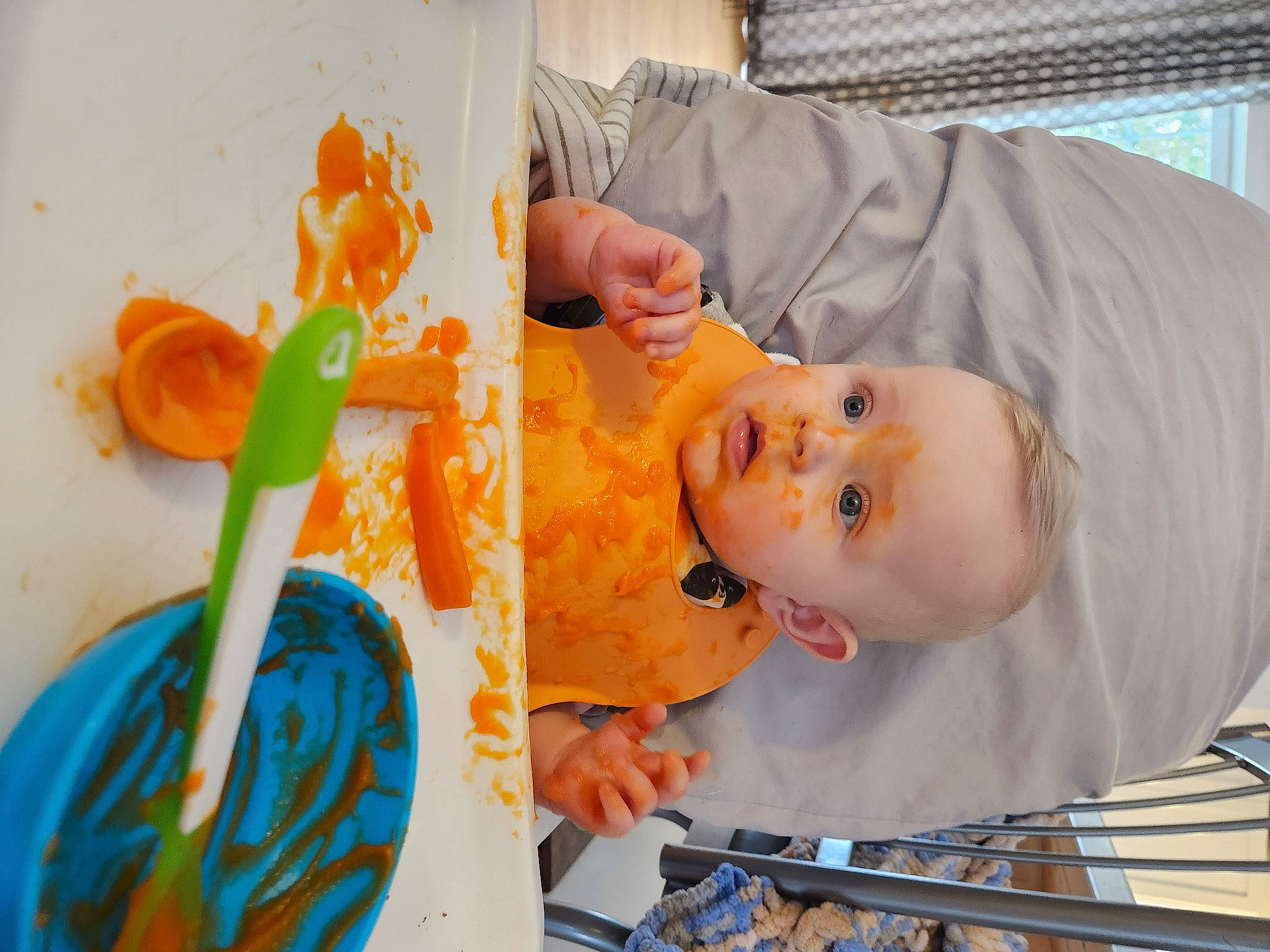 Cayden is registered to the contest to win money with this photo: baby, baby_playing_with_toys, baby_products, baby_toddler_clothing, baby_toys, child, comfort_food, fun, happy, hat, orange, paint, party_supply, person, play, room, smile, surprise, tableware, textile