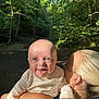 Rome joined the competition — help win amazing prizes! baby, smiling, blue_eyes, blonde_hair, earrings, forest, sunlight, outdoor, person, child, shoulder, nature, happy, portrait, skin, clothing, daylight, head, holding, young
