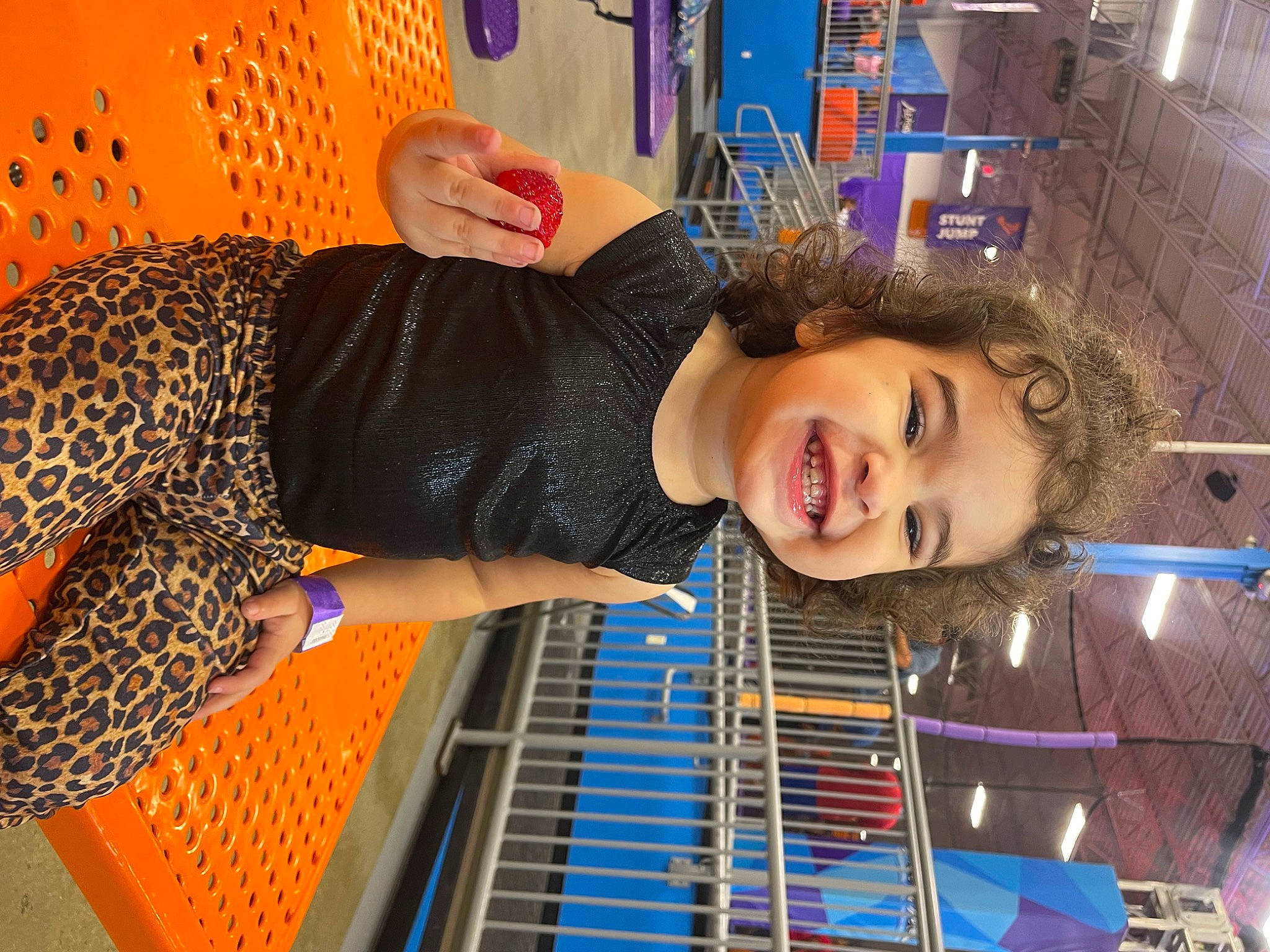 Bailee joined the competition — help win amazing prizes! beauty, child, cool, electric_blue, facial_expression, flash_photography, fun, hairstyle, happy, human_body, human_leg, joy, leg, leisure, line, organ, pattern, person, room, smile