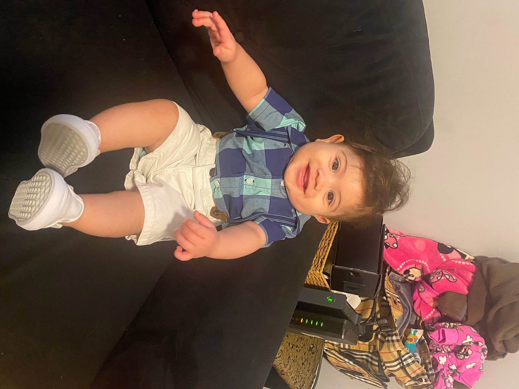 Azrael joined the competition — help win amazing prizes! arm, baby, baby_toddler_clothing, child, comfort, cool, elbow, finger, fun, gesture, happy, human_body, joy, knee, person, shorts, sleeve, sock, t_shirt, thigh
