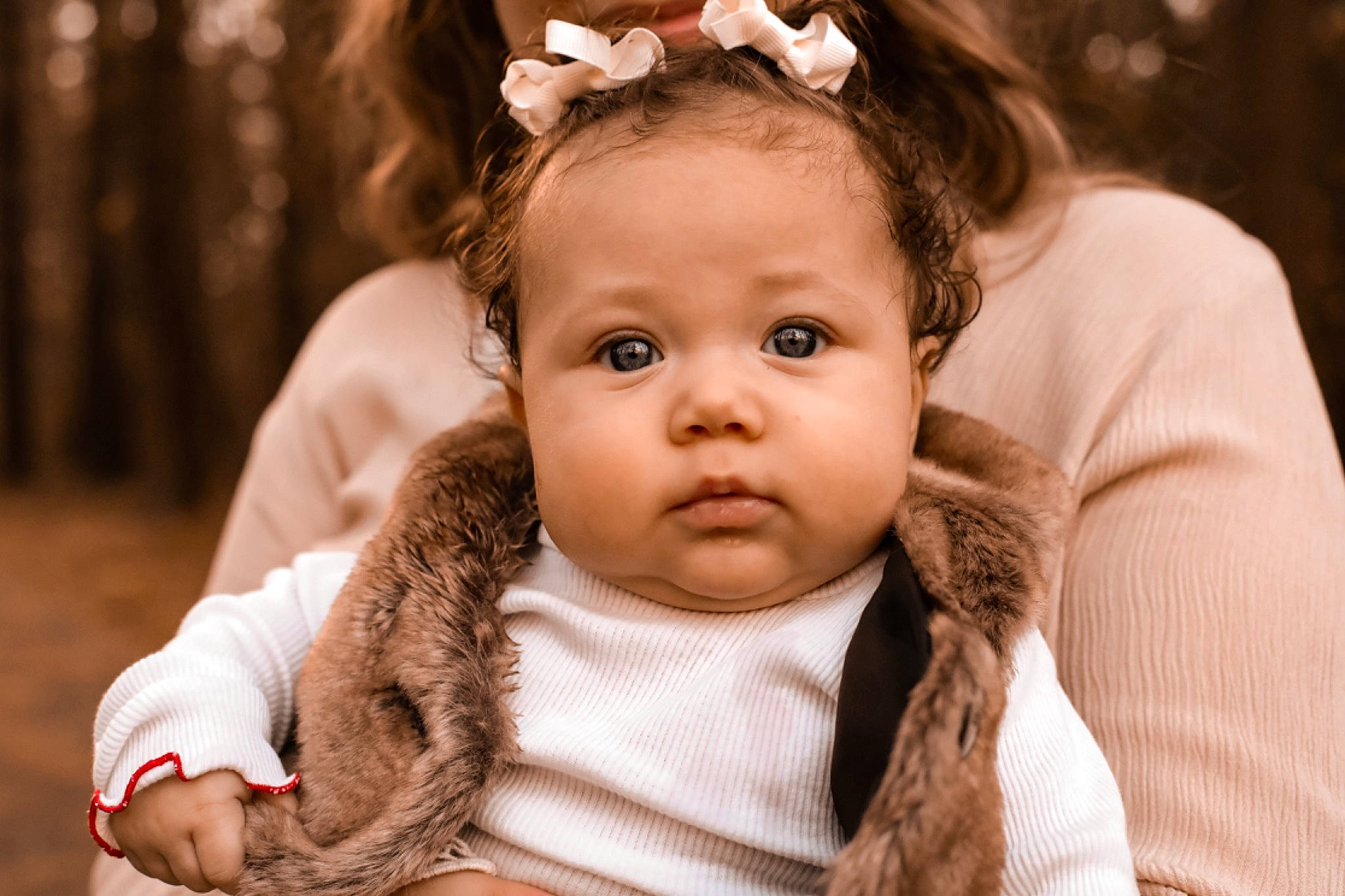 Ezra is registered to the contest to win money with this photo: baby, cheek, child, chin, ear, eyelash, flash_photography, fun, grass, happy, headband, headpiece, iris, lip, nose, person, plant, sitting, skin, toddler