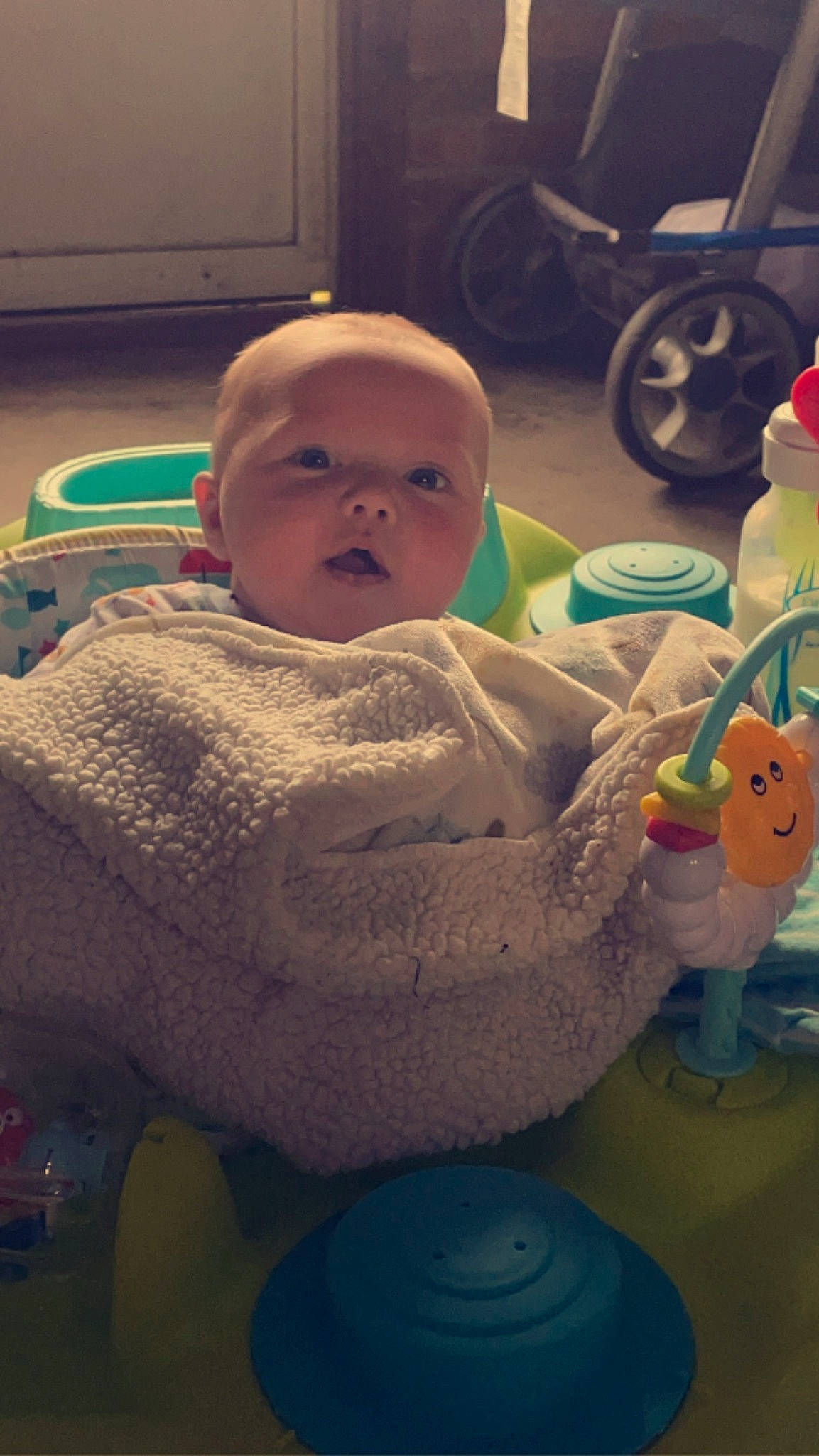 Ezekiel joined the competition — help win amazing prizes! baby, baby_products, baby_toddler_clothing, cheek, child, comfort, eye, fun, head, iris, mouth, nose, person, product, room, sitting, skin, tire, toddler, toy