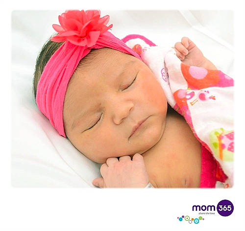 Hinson is registered to the contest to win money with this photo: baby, baby_sleeping, cheek, child, fashion_accessory, hair_accessory, head, headband, headgear, lip, person, pink, skin, sleep, toddler