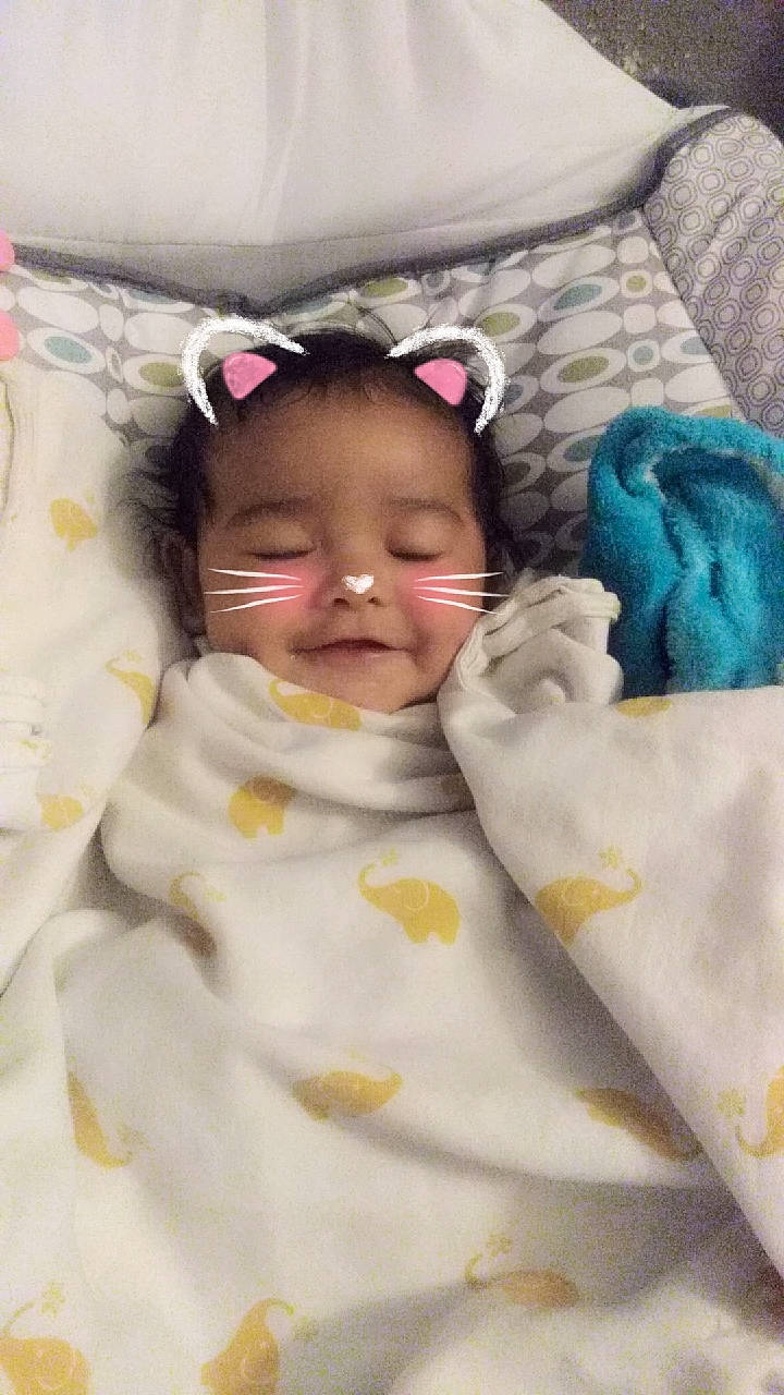 Julissa is registered to the contest to win money with this photo: baby, baby_products, baby_sleeping, bedding, bedtime, birth, blanket, cheek, child, linens, nap, nose, person, product, skin, sleep, textile, toddler