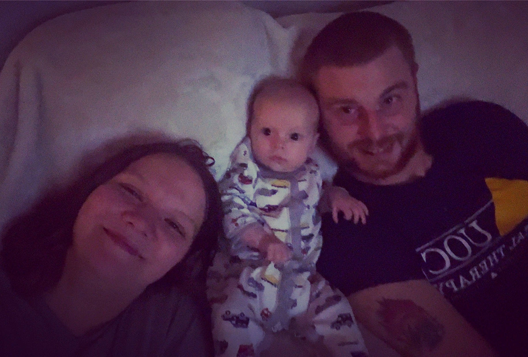 Travis joined the competition — help win amazing prizes! baby, beard, cheek, child, comfort, couch, darkness, event, eye, face, facial_expression, flash_photography, fun, happy, iris, joy, mouth, nose, person, skin