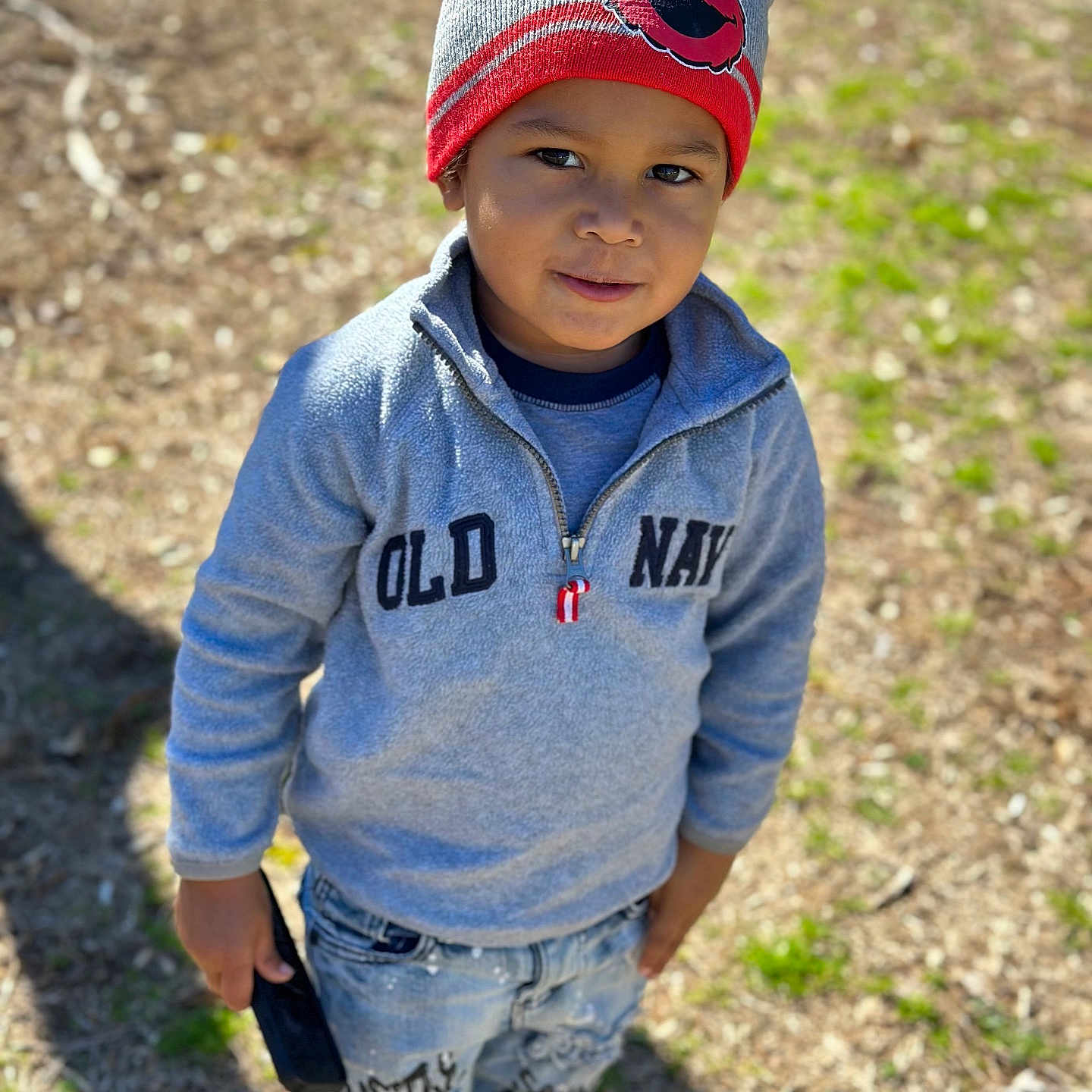 Mikhail joined the competition — help win amazing prizes! baseballcap, boy, cap, child, clothing, coat, face, hat, head, hoodie, jacket, jeans, knitwear, male, pants, person, photography, portrait, sweater, sweatshirt