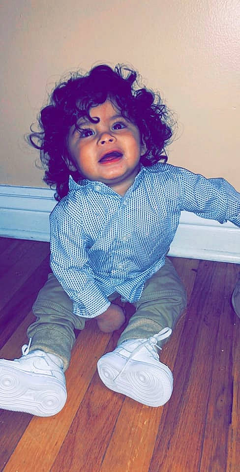 Davis joined the competition — help win amazing prizes! blue, cheek, child, face, fun, girl, hair, hairstyle, head, human_hair_color, nose, person, pink, product, purple, sitting, skin, standing, textile, toddler