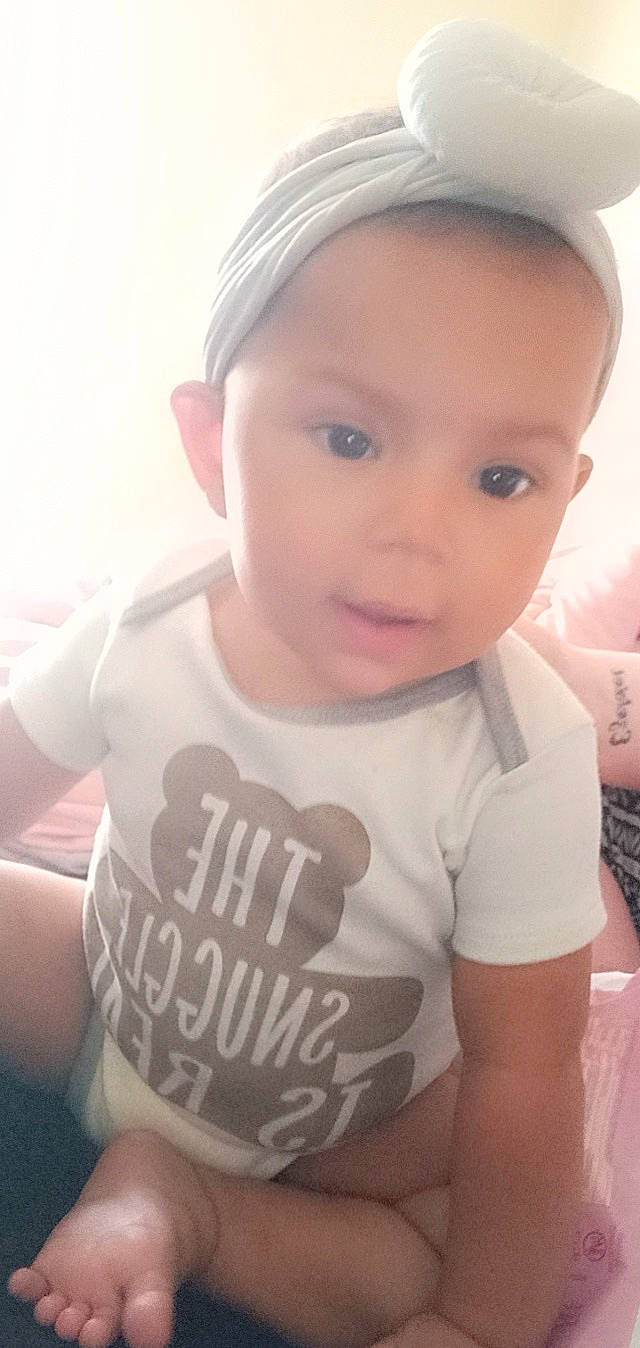 Kaleah joined the competition — help win amazing prizes! arm, cap, cheek, chin, eyebrow, eyelash, face, facial_expression, forehead, hairstyle, human, jaw, lip, mouth, neck, nose, organ, person, skin, sleeve