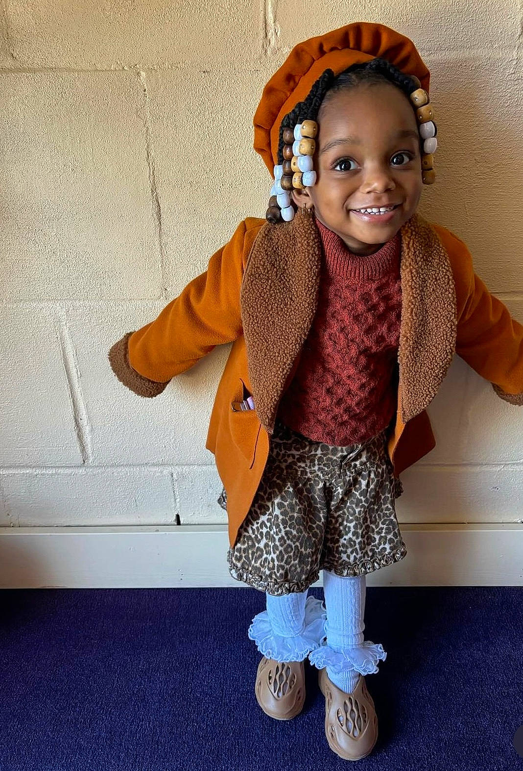 Legacie joined the competition — help win amazing prizes! baby_toddler_clothing, cool, doll, electric_blue, face, fashion_design, flooring, fun, hair, happy, head, headgear, jewellery, joy, outerwear, pattern, person, sleeve, smile, standing