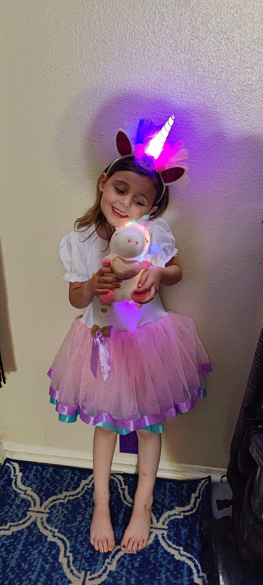 Morgana is registered to the contest to win money with this photo: baby_toddler_clothing, beauty, dress, ear, facial_expression, fashion, fawn, hair, happy, headgear, joy, magenta, mythical_creature, person, pink, purple, skin, smile, toddler, violet