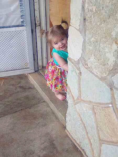 Allison is registered to the contest to win money with this photo: child, concrete, floor, flooring, joy, person, play, toddler, vacation