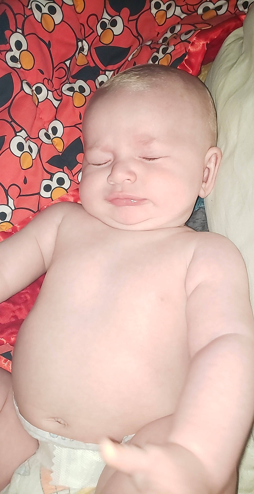 Lochlan joined the competition — help win amazing prizes! abdomen, baby, cheek, chest, child, face, lip, mouth, muscle, person, pink, skin, smile, stomach, toddler, trunk