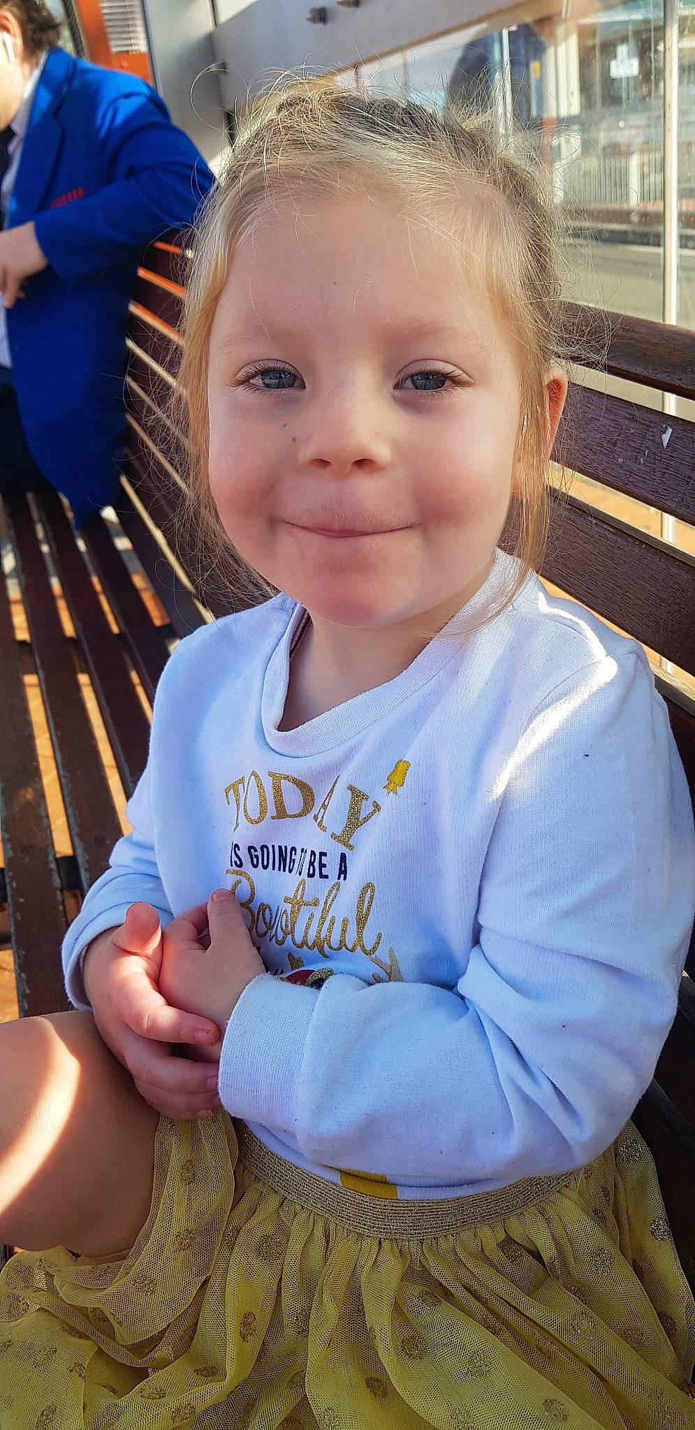 Havana joined the competition — help win amazing prizes! baby, baby_toddler_clothing, cheek, child, joy, person, sitting, skin, smile, toddler