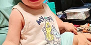 Weston joined the competition — help win amazing prizes! barefoot, blond_hair, box, casual, child, controller, cute, floor, hand, happy, home, indoor, person, shelf, shorts, sitting, smiling, tank_top, toddler, toy