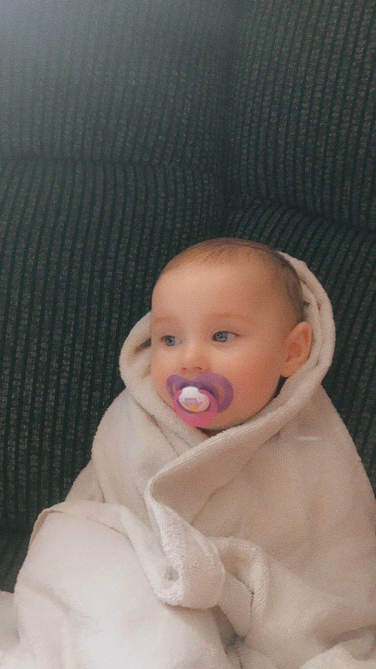 Evie-rose joined the competition — help win amazing prizes! baby, cheek, child, face, head, lip, nose, person, skin, toddler