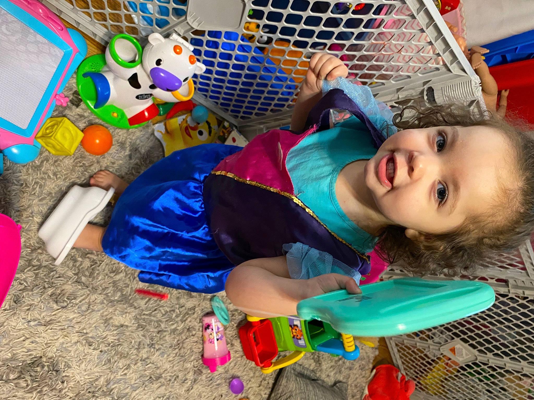 Ava joined the competition — help win amazing prizes! baby, baby_products, baby_toddler_clothing, baby_toys, child, electric_blue, fun, happy, leisure, mesh, person, photography, plastic, play, recreation, smile, snapshot, toddler, toy, world