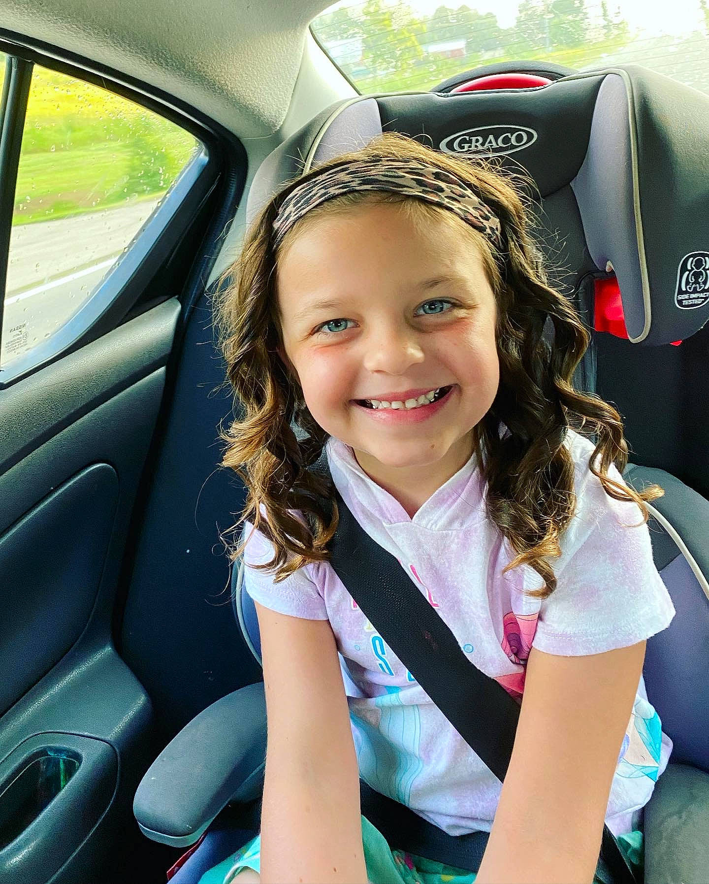Noralie joined the competition — help win amazing prizes! auto_part, automotive_design, automotive_exterior, car, car_seat, car_seat_cover, child, electric_blue, family_car, fun, happy, joy, motor_vehicle, person, personal_luxury_car, smile, steering_part, steering_wheel, toddler, vehicle