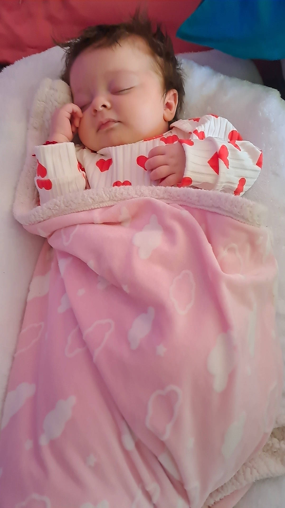 Journei Aliviah joined the competition — help win amazing prizes! baby, baby_products, baby_sleeping, baby_toddler_clothing, carmine, cheek, child, comfort, eyelash, happy, linens, lip, magenta, peach, person, pink, skin, sleeve, textile, toddler