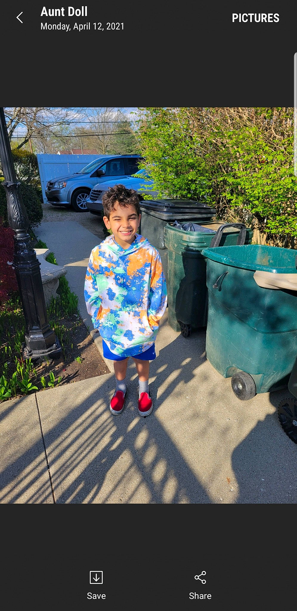 Avery joined the competition — help win amazing prizes! asphalt, car, child, electric_blue, fun, grass, joy, leisure, morning, person, plant, public_space, recreation, road_surface, rolling, tire, toddler, travel, vehicle, vehicle_door