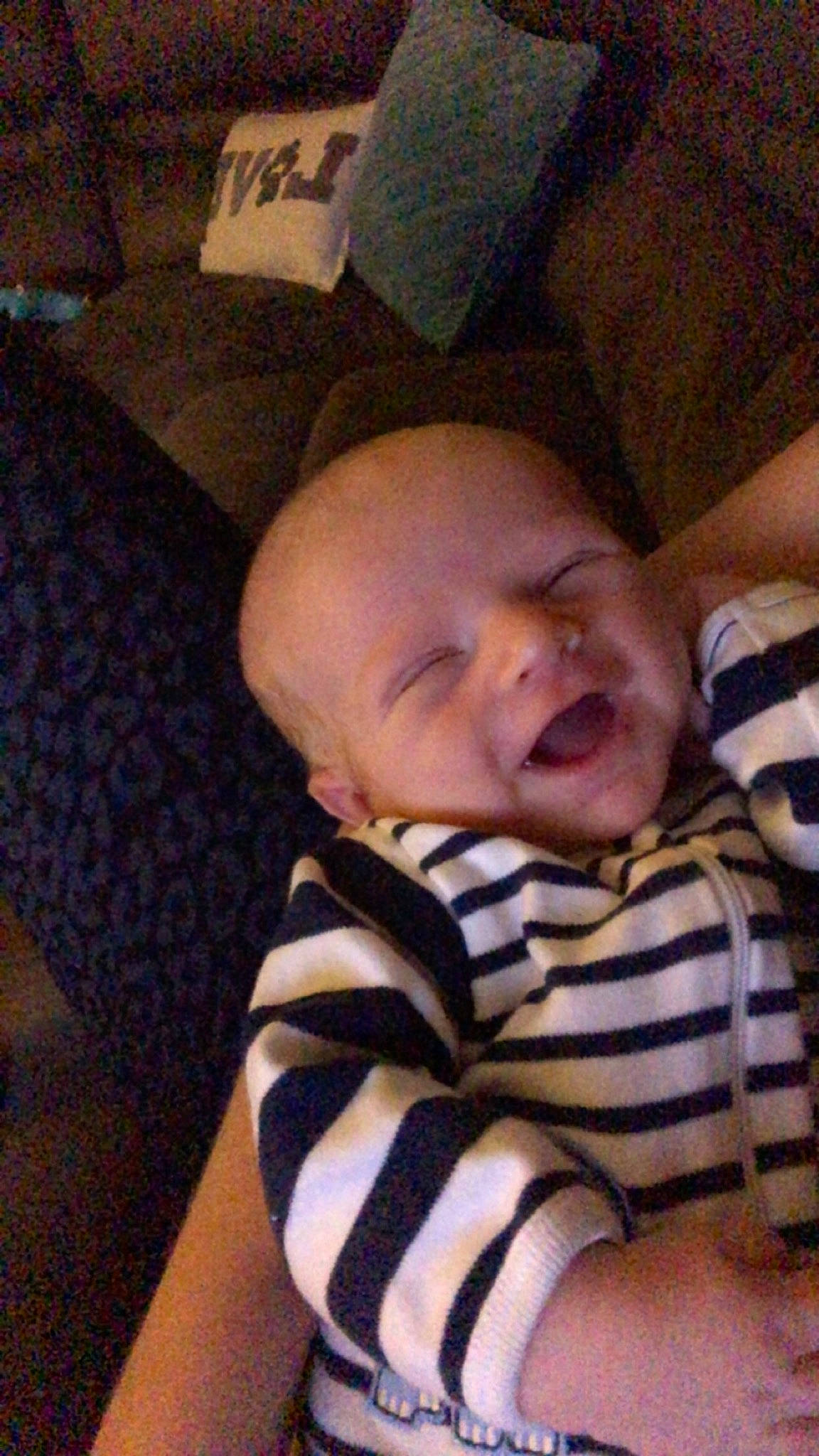 Hudsen joined the competition — help win amazing prizes! baby, cheek, child, mouth, person, toddler